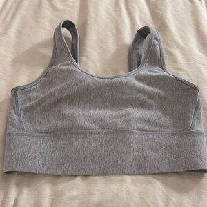 Under Armour Heather Gray Sports Bra